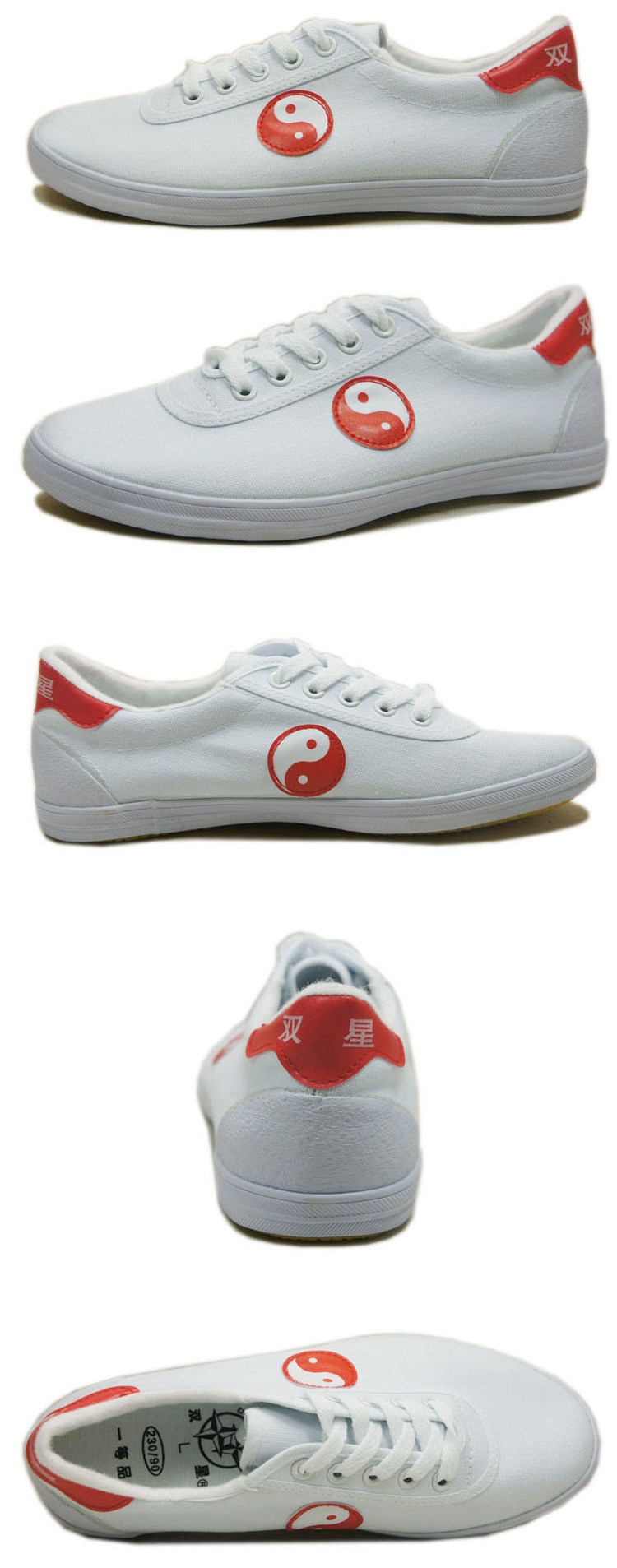 Tai Chi Shoes White Tai Chi Pattern